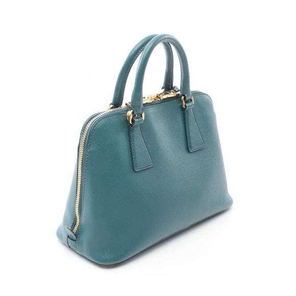 Prada Green Saffiano LuHandbag - Picture 1 of 10